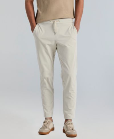 Мужские зауженные брюки Perry Ellis с завязками