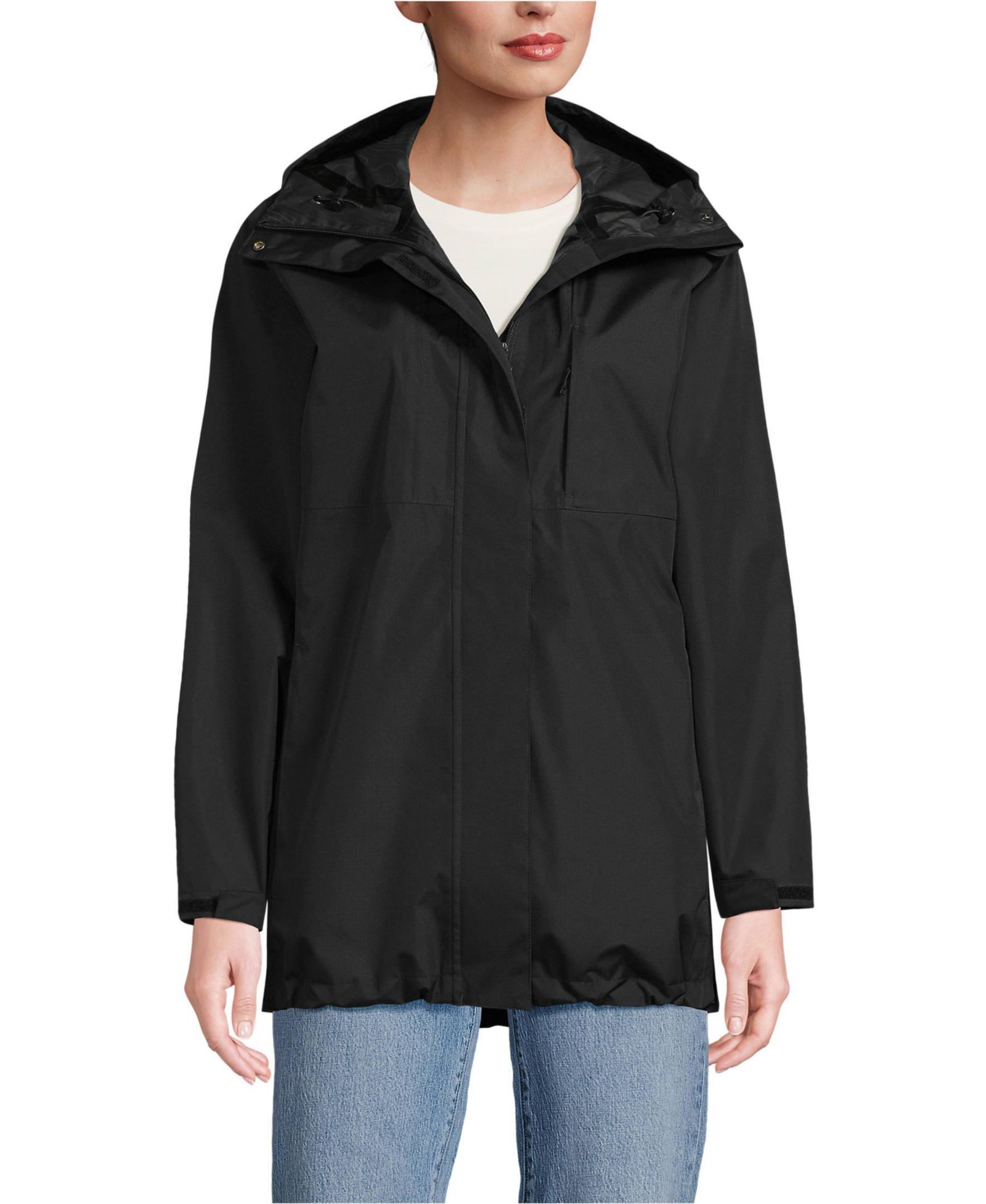 Lands' End Women's Waterproof Raincoat