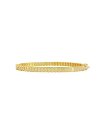 The Lovery Wave Bangle 14K Gold Plated Sterling Silver