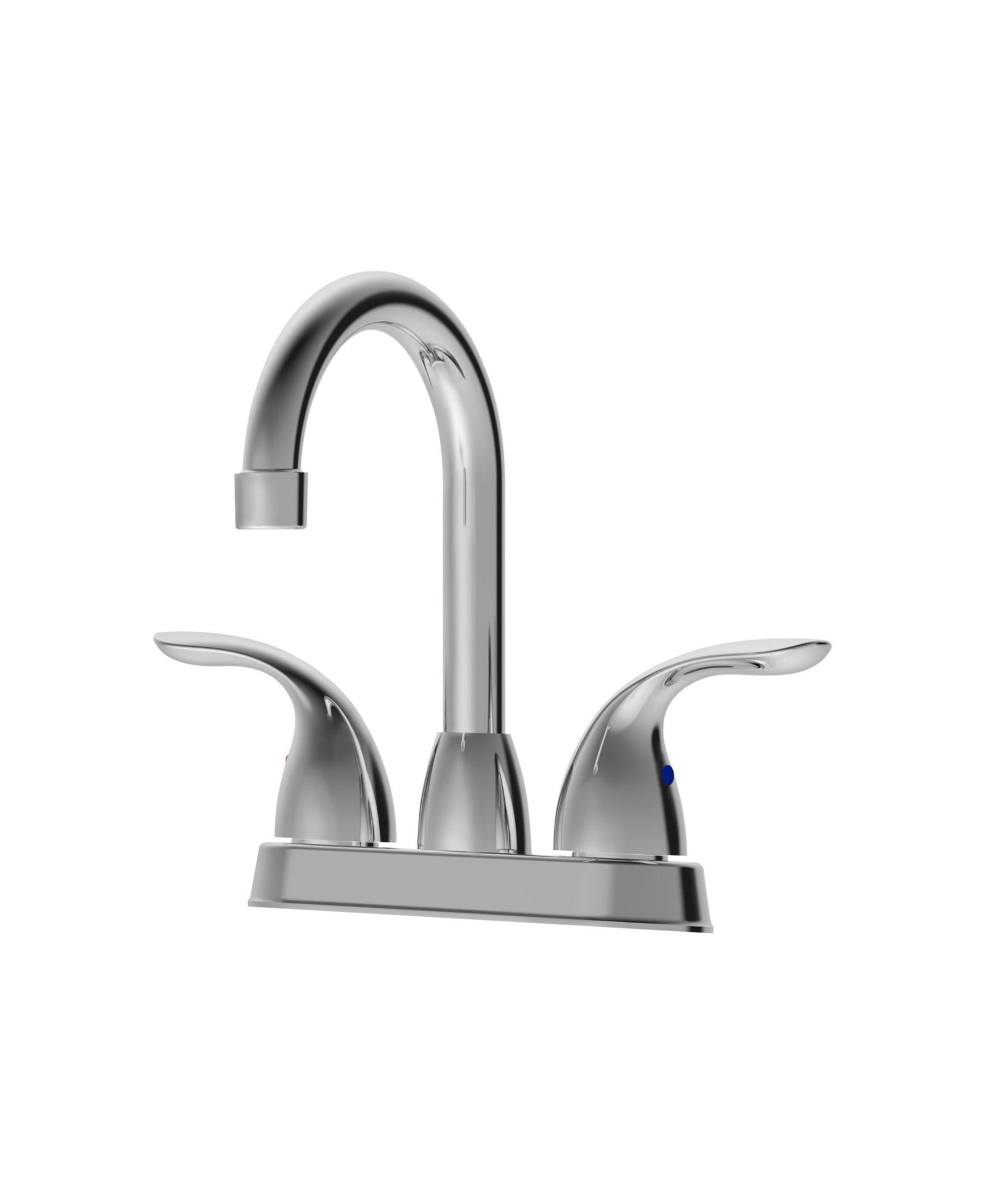 BUSDAYS CUPC Certified 2 Handle Bathroom Sink Faucet Chrome Finish