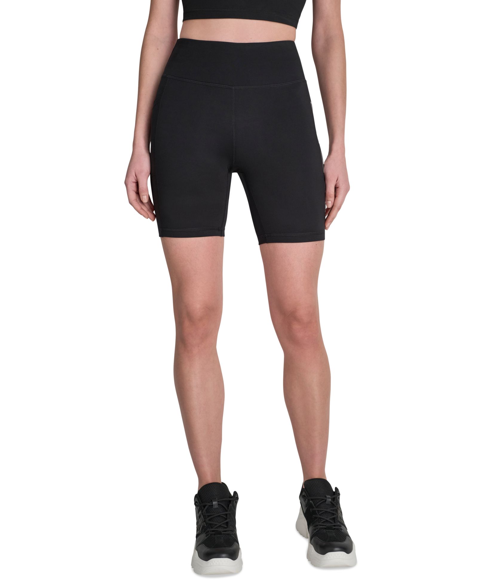 DKNY Sport Женские велосипедные шорты с высокой талией