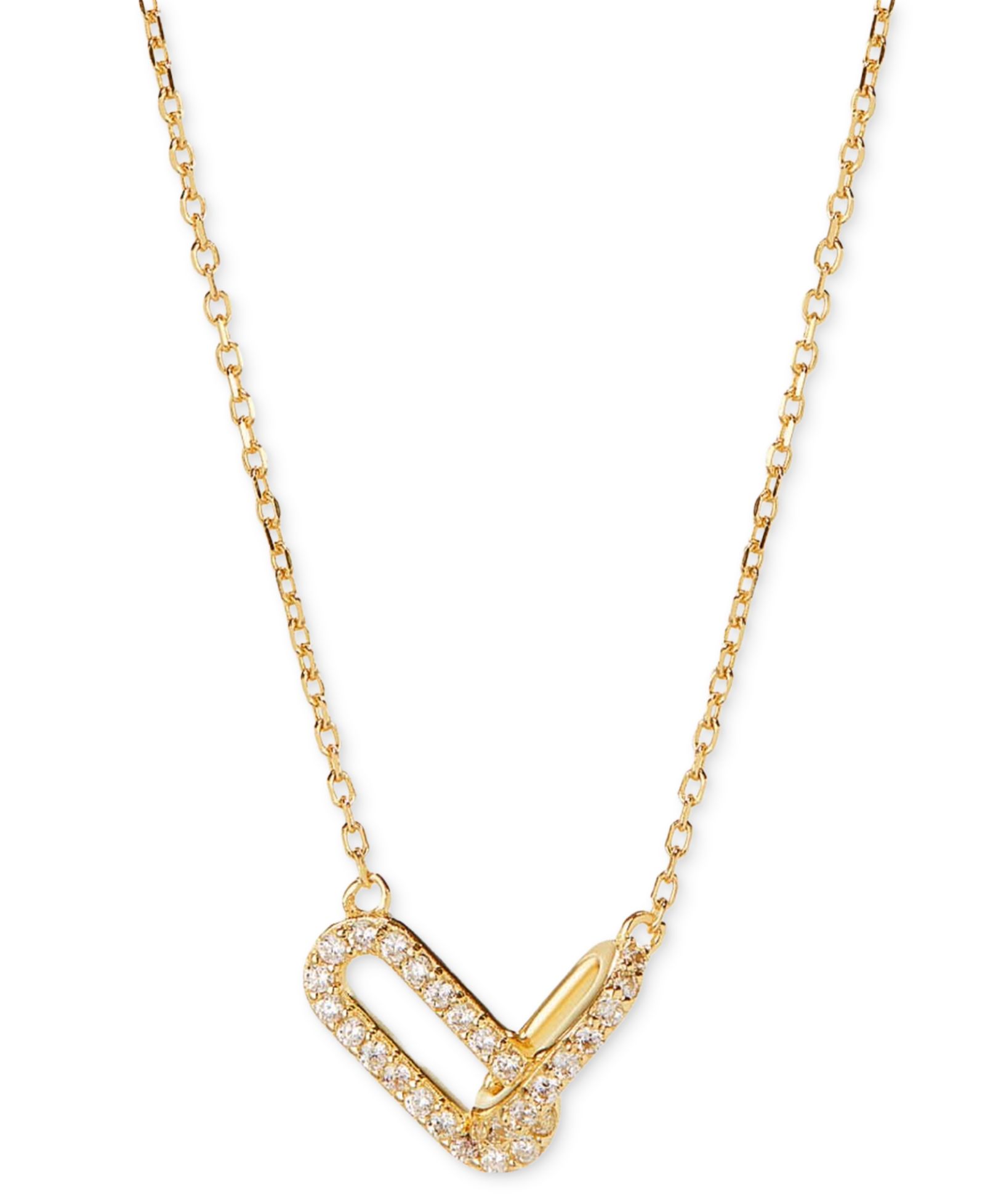 Ana Luisa Loree Gold-Plated Link Chain Necklace