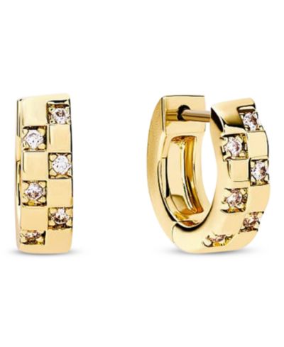 Ana Luisa Eden Mini Gold-Plated Gold Huggie Earrings