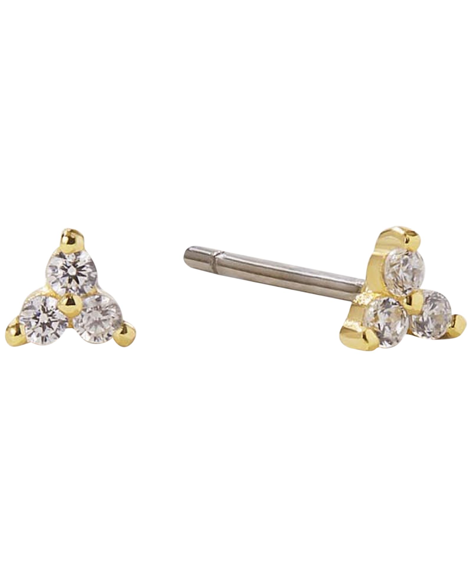 Ana Luisa Zara Gold-Plated Small Stud Earring