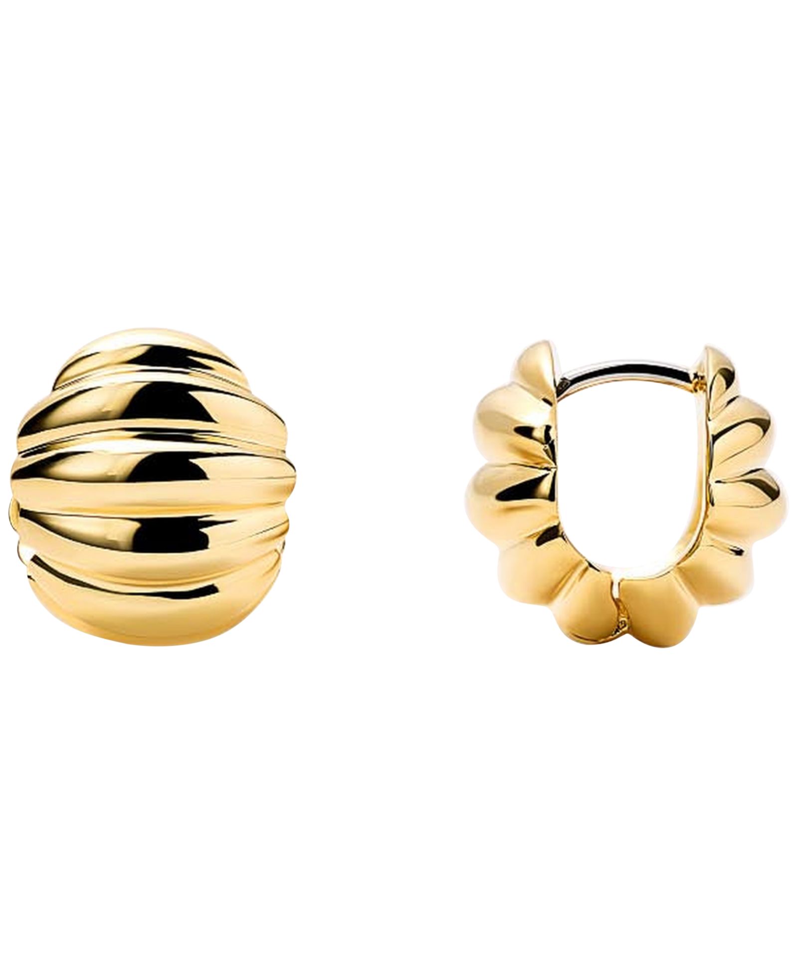 Ana Luisa Colton Mini Gold-Plated Statement Earrings