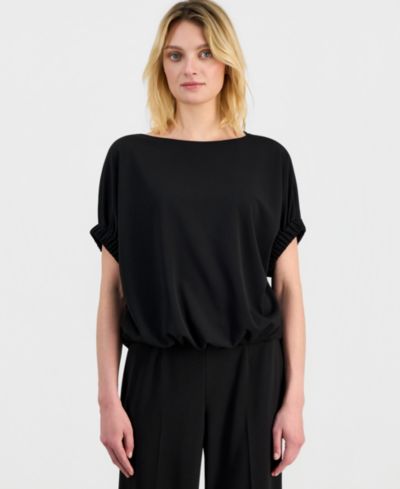 Женский топ Anne Klein Dolman-Sleeve Bubble-Hem