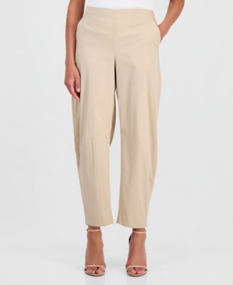 Женские брюки Anne Klein с широкими штанинами и эластичным поясом
