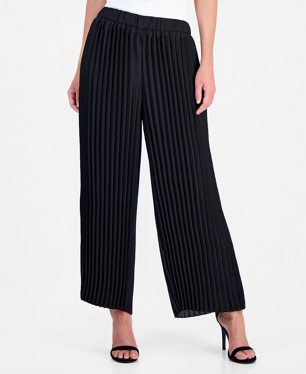 Anne Klein Women's Pleated Wide-Leg Pants