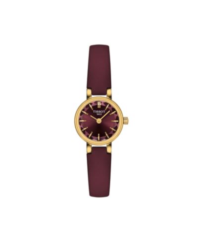 Tissot Women's Round Gold Stainless Steel Watch 19.5mm