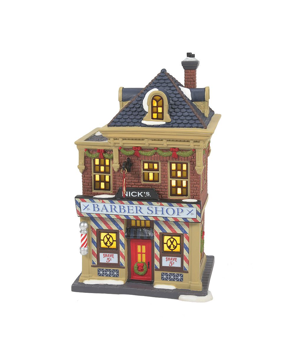Светящаяся фигурка Department 56 Christmas in the City A Little Off The Top Light-Up House