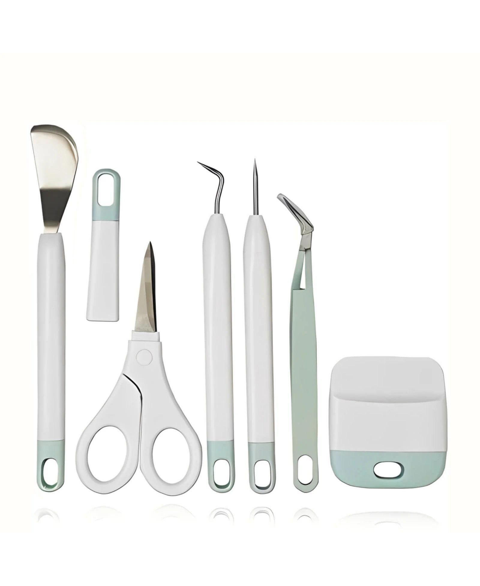 GNUADZ Craft Vinyl Weeding Tools Precision Kit 6pcs