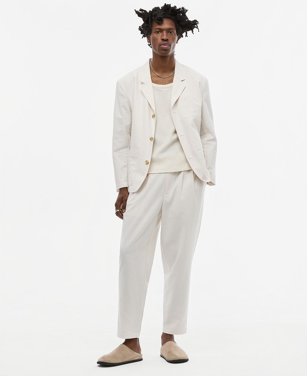 Мужские брюки из льна Mode of One Relaxed-Fit Oxford Linen-Blend