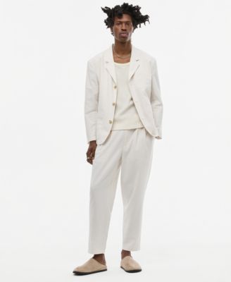 Мужские брюки из льна Mode of One Relaxed-Fit Oxford Linen-Blend