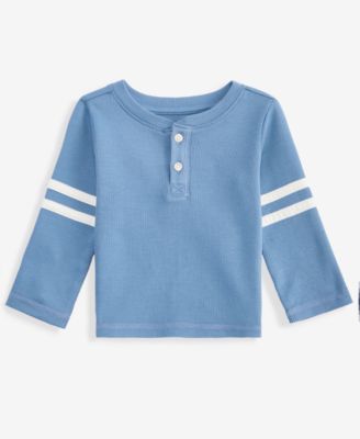 First Impressions Baby Boys' Mix & Match Long-Sleeve Retro-Stripe T-Shirt, Macy's Exclusive