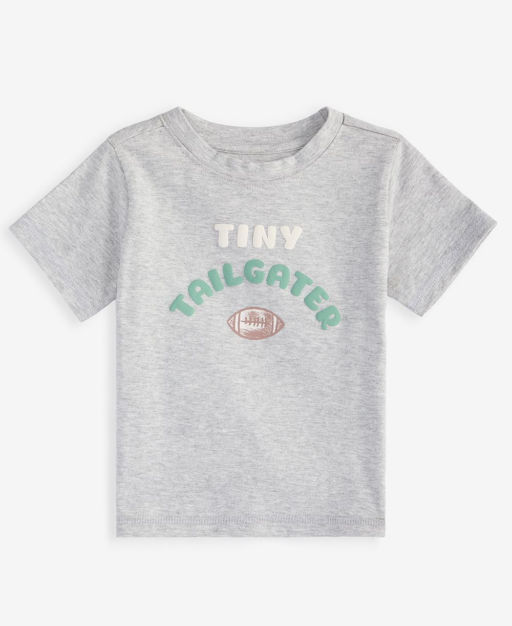 First Impressions Baby Boys' Mix & Match Short-Sleeve Tiny Tailgater T-Shirt, Macy's Exclusive