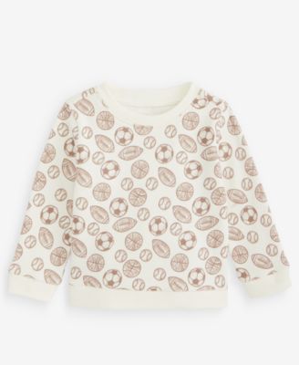 First Impressions Baby Boys' 3M-24M Mix & Match Sports-Print Sweatshirt, Macy's Exclusive