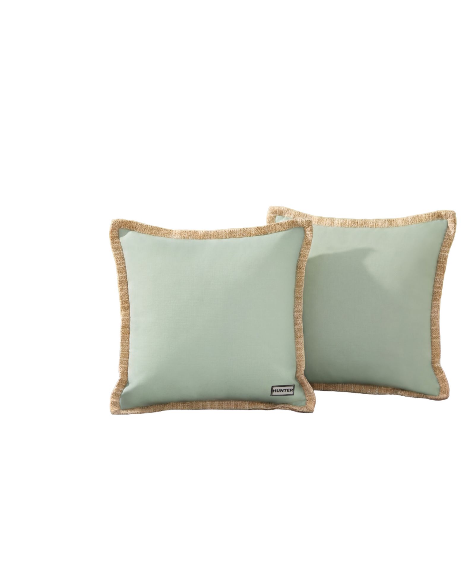 Hunter Amelia Square Outdoor 2-Piece Decorative Pillow Set