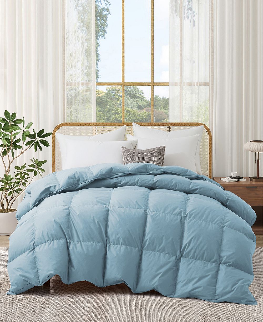 Всесезонное одеяло из гусиного пуха UNIKOME 300 Thread Count Cotton, California King