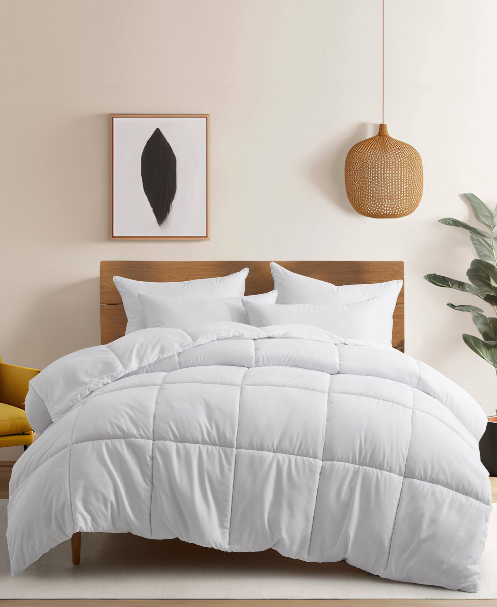 UNIKOME одеяло Ultra Soft Down Alternative, Queen