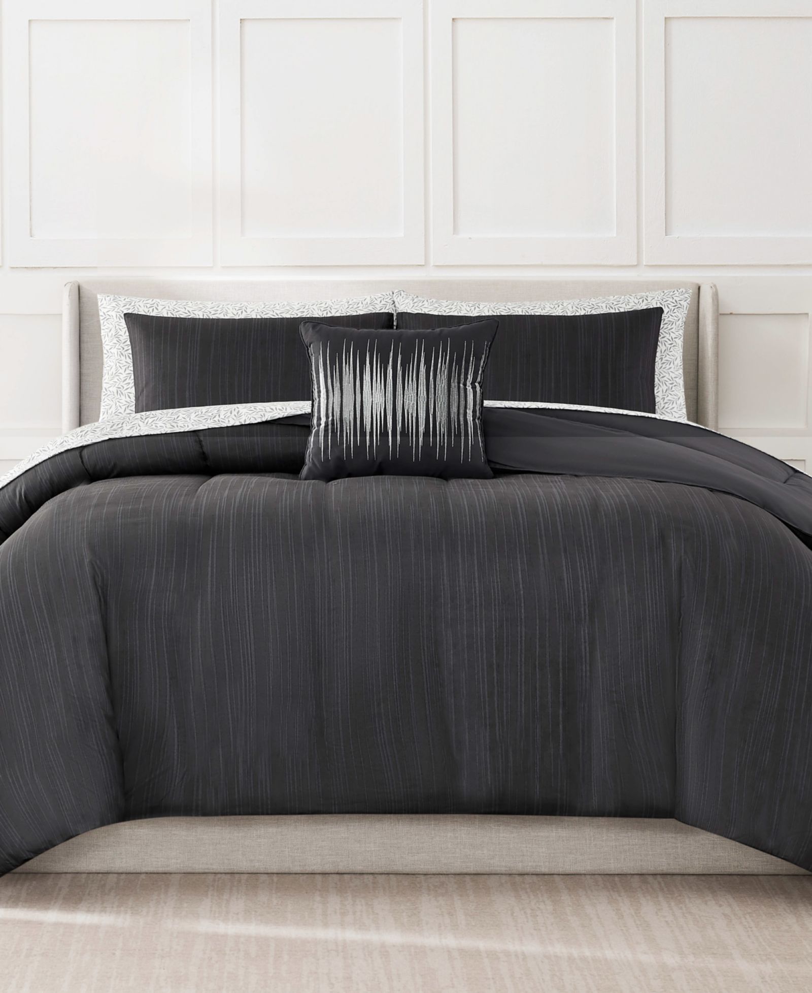 Nine West Lena Bed in a Bag 8-Piece Comforter Set, Queen