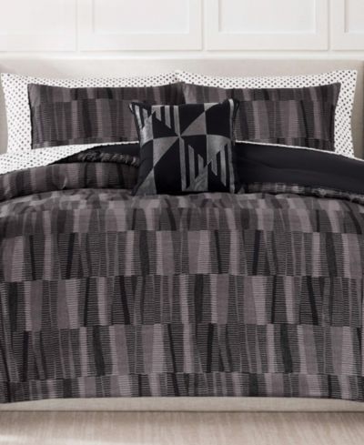 Комплект Nine West Woven Geo Bed in a Bag, 8 предметов, Queen