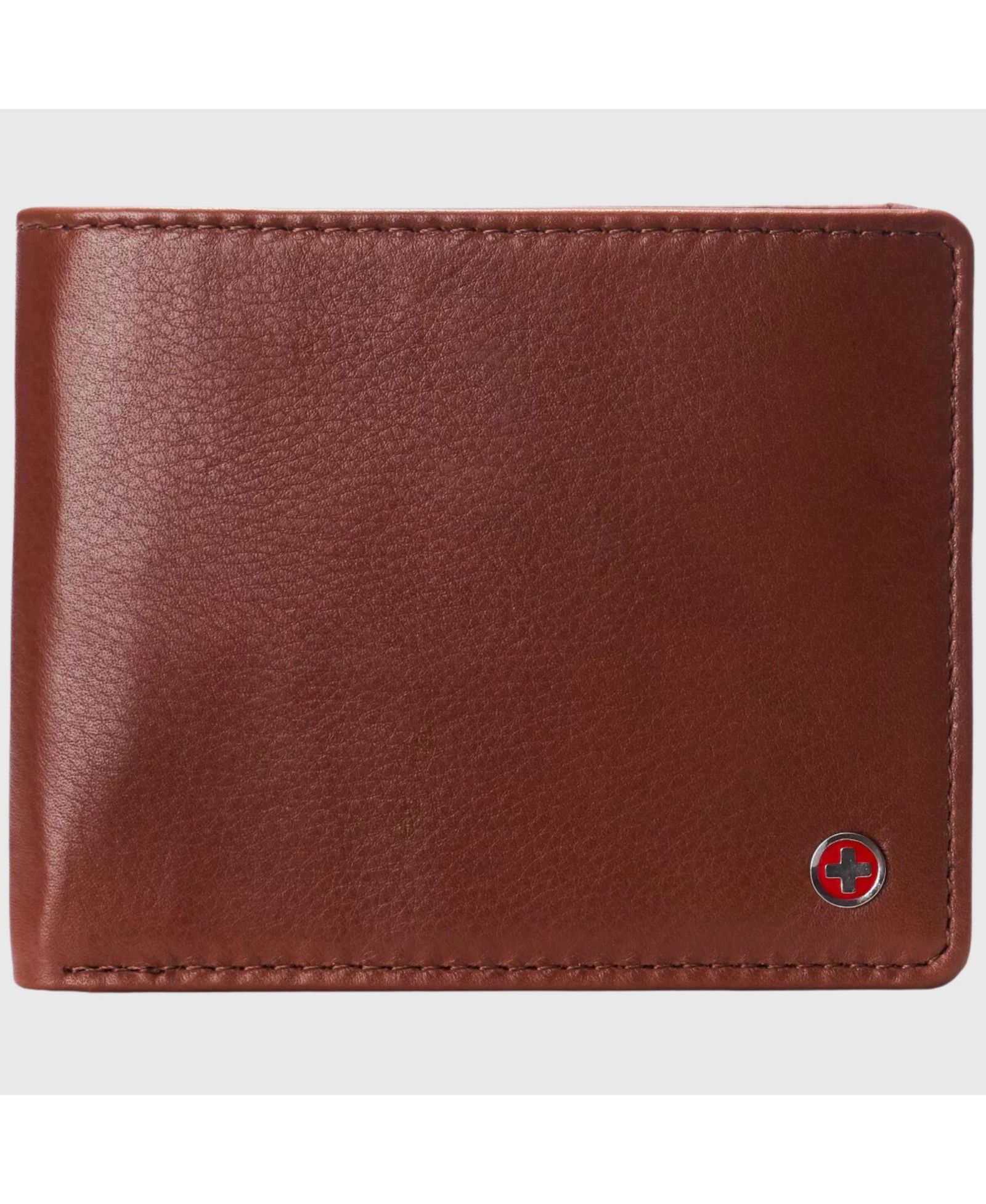 Мужской кожаный кошелек Alpine Swiss Connor Executive Bifold с RFID-защитой