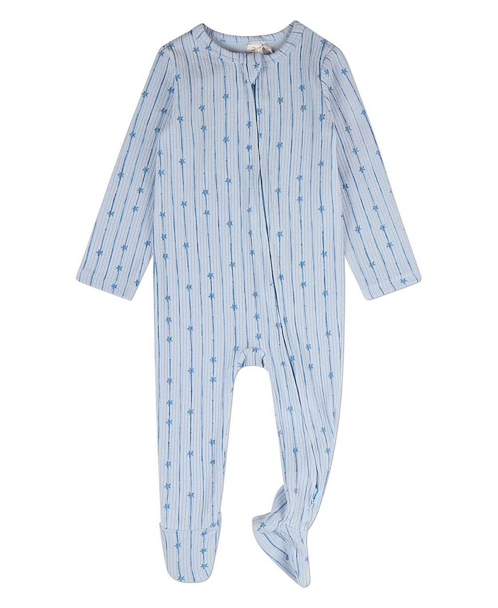 Детский комбинезон MeMoi Baby Girls Star Light, Star Bright Pointelle Footie