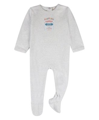 Детский комбинезон MeMoi Baby Girls Create Your Own Dreams Crayon Box Footie