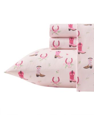 Комплект из 4 простыней Wrangler Cowgirl Dreams Microfiber Full