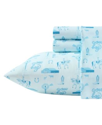 Wrangler Horse Farm Microfiber 4-Piece Sheet Set, Full