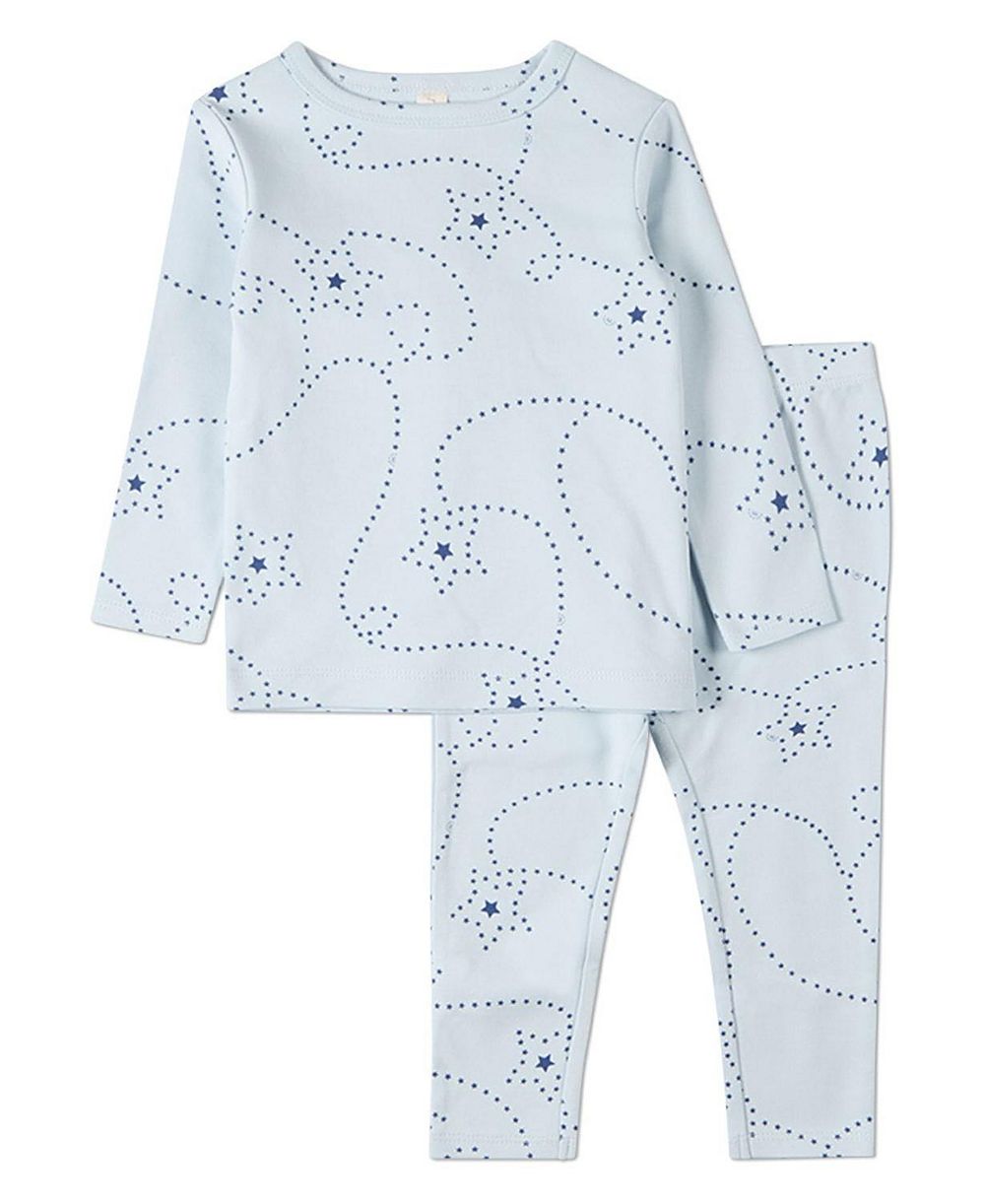 Детский пижамный комплект MeMoi Baby Boys Entangled Stars из 100% хлопка