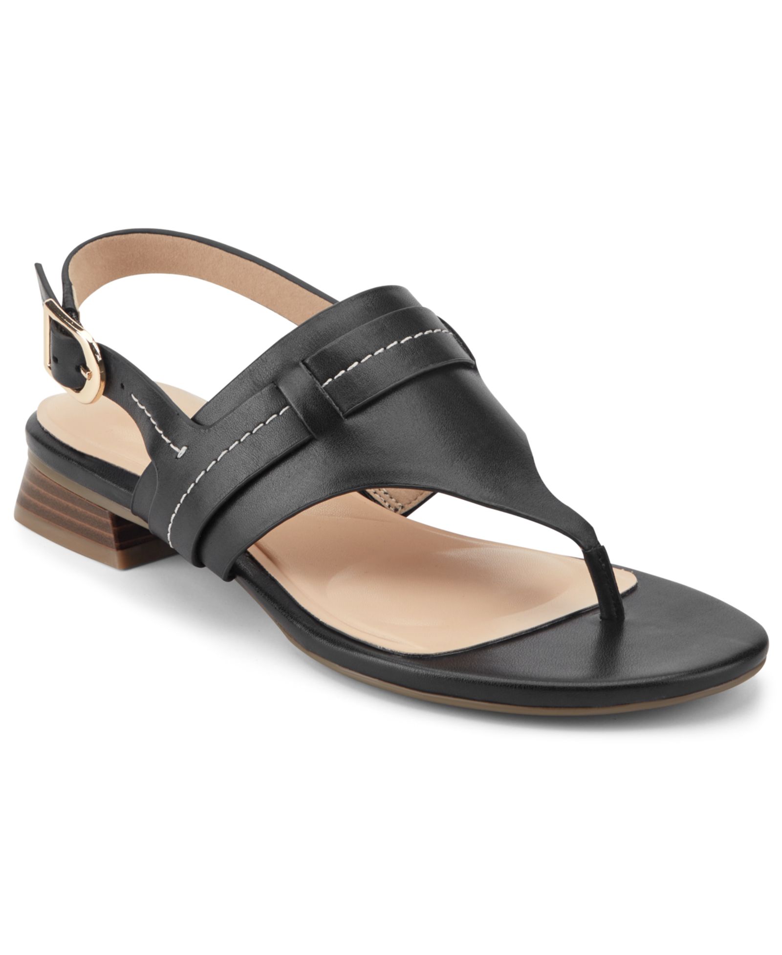 Rockport Women's Ofera Leather Thong Slingback Sandals
