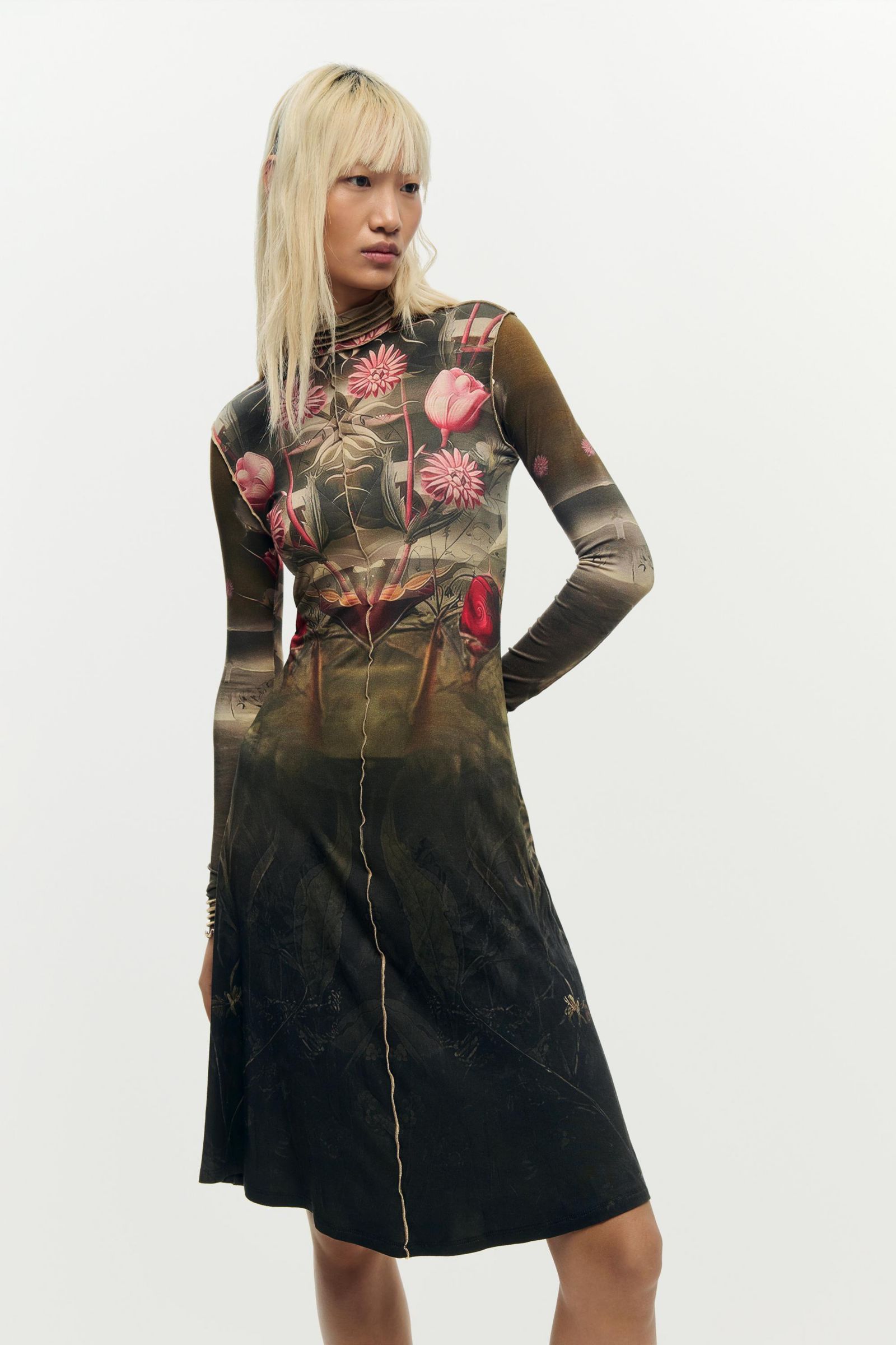 Desigual Женское платье Landscape mirror