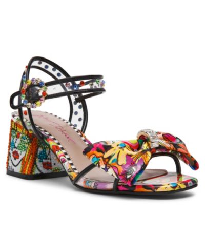Betsey Johnson Women's Ardell Block Heel Dress Sandals