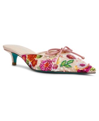 Женские туфли-мули Betsey Johnson Keely на каблуке, без шнуровки