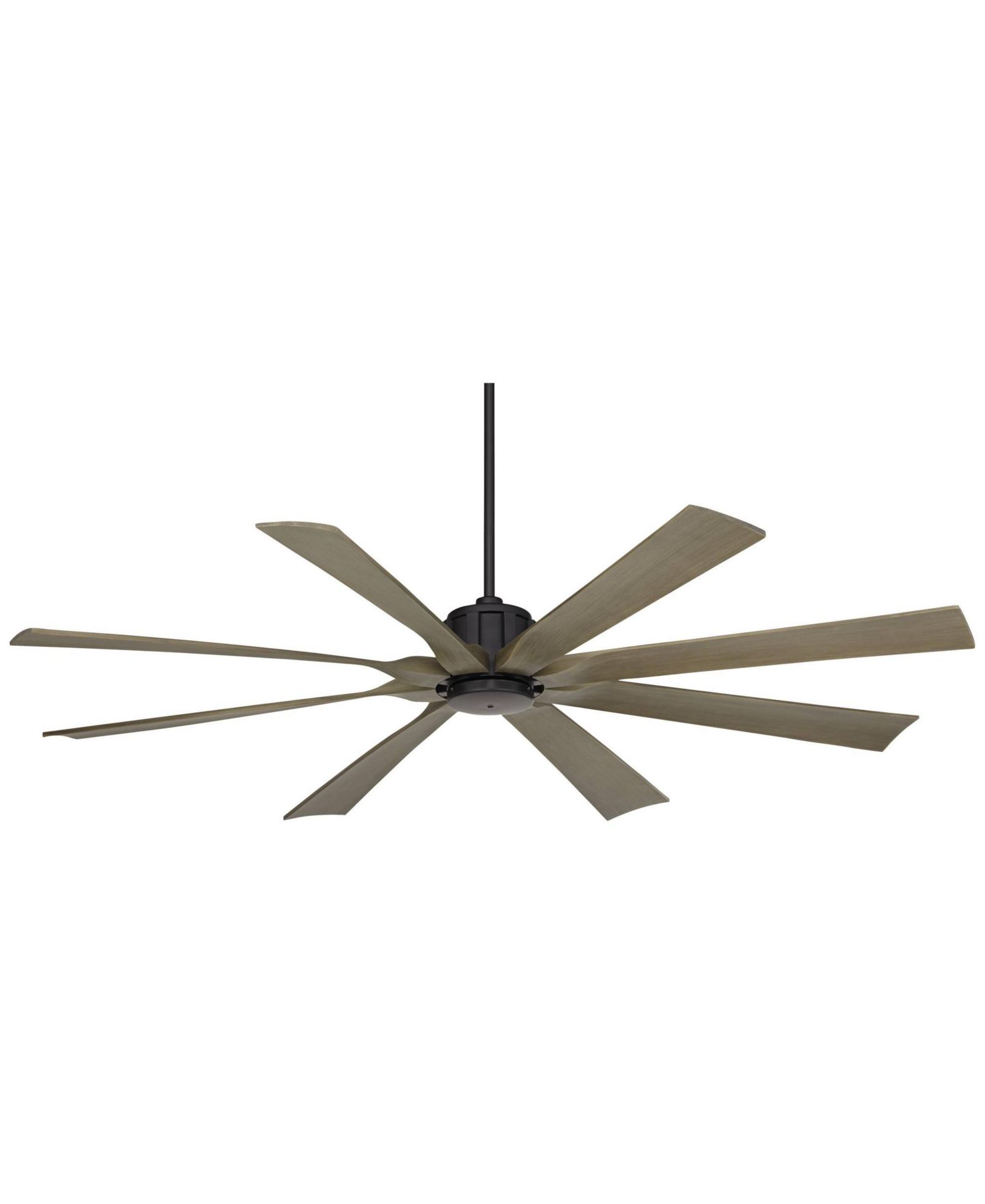 Possini Euro Design Defender Industrial Rustic потолочный вентилятор Matte Black Weathered Oak