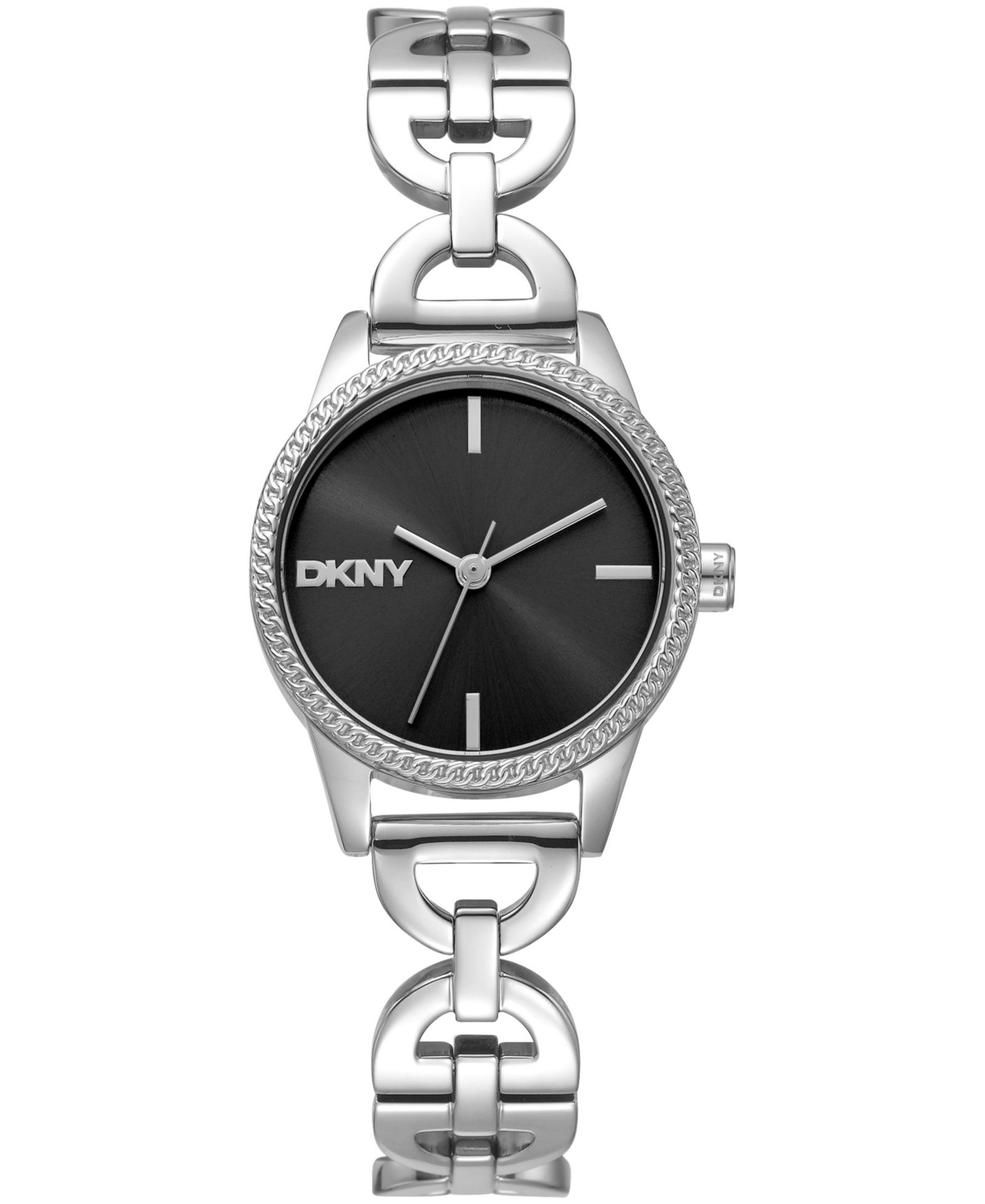 Женские часы DKNY Open Link Quartz Stainless Steel Bracelet 26mm
