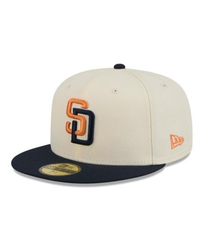 New Era Мужская кепка 59FIFTY San Diego Padres 2026 City Connect, цвет Cream/Navy