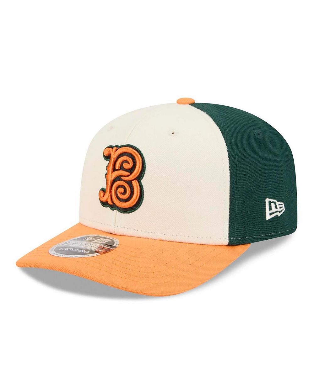 Мужская кепка New Era Baltimore Orioles 2026 City Connect 9SEVENTY регулируемая кремово-оранжевая