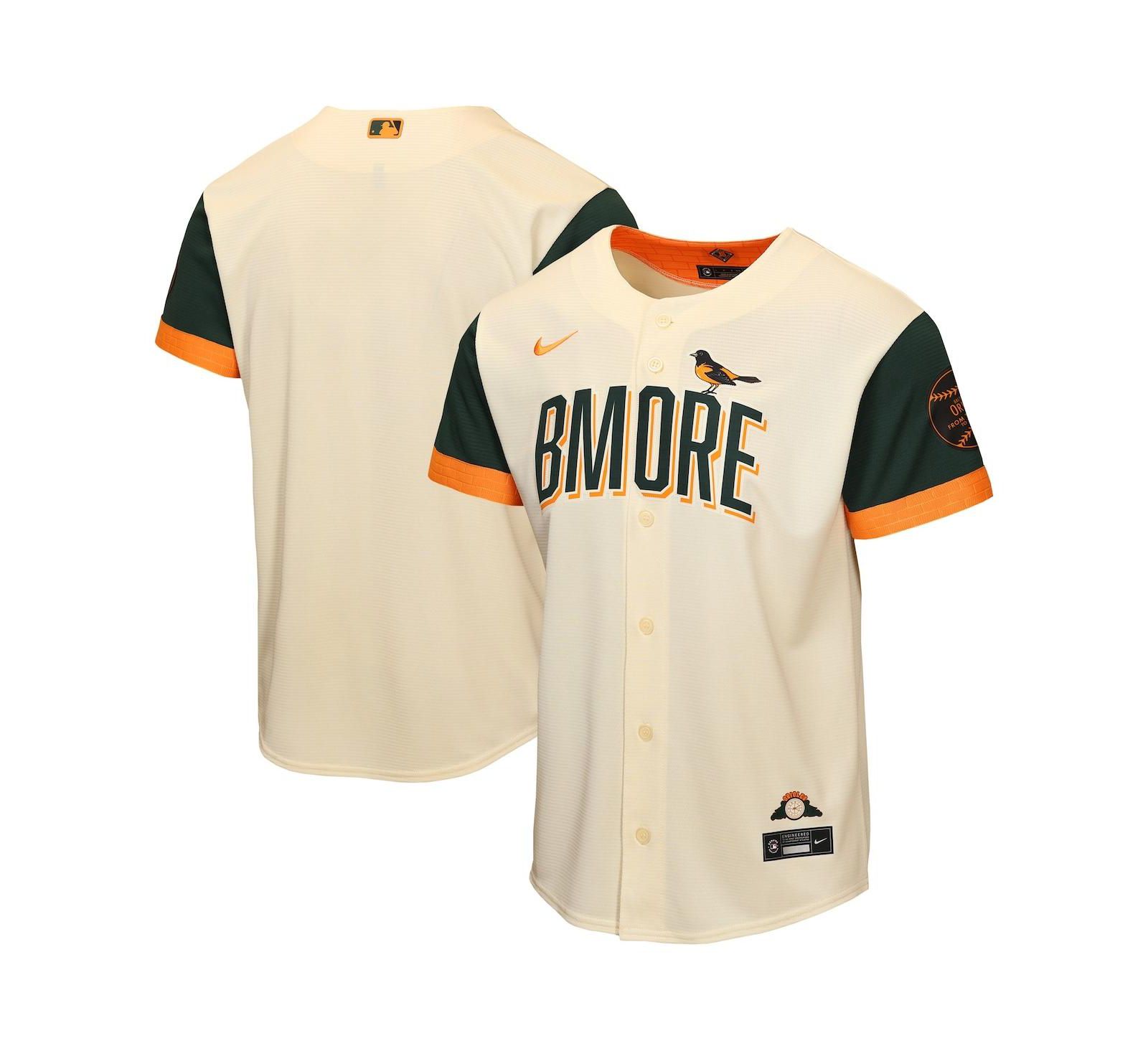 Детская джерси Nike Baltimore Orioles 2026 City Connect Stadium