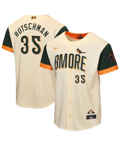 Nike джерси Baltimore Orioles Adley Rutschman, кремовый цвет