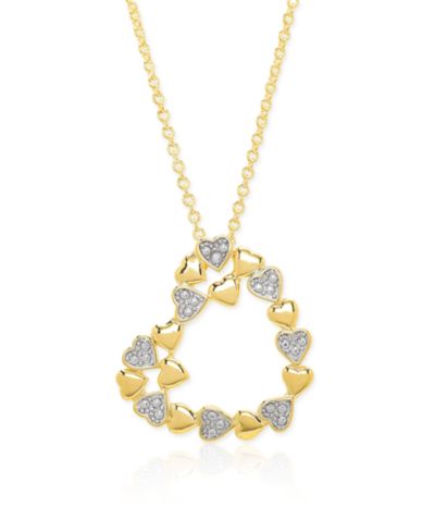 Подвеска Heart of Hearts с бриллиантовым акцентом (0.005 ct. t. w.)