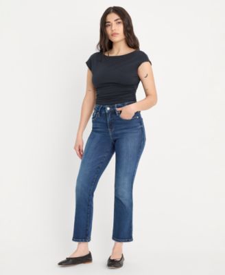 Good American Petite Good Legs Straight Jeans
