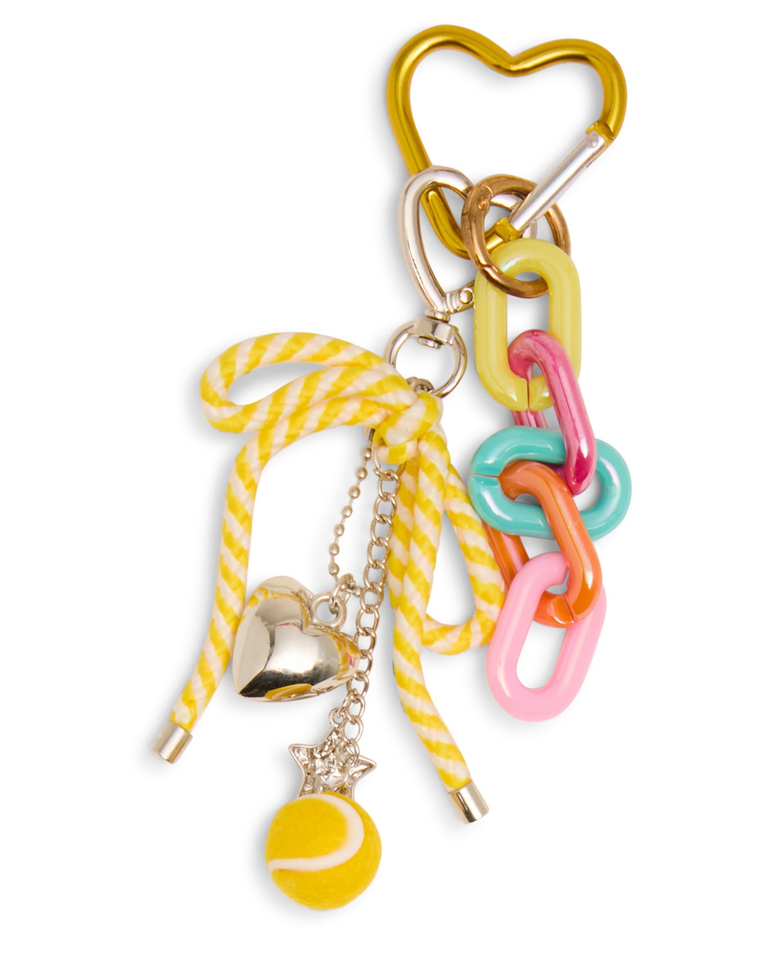 Брелок Madden Girl Heart Clasp Bag Charm
