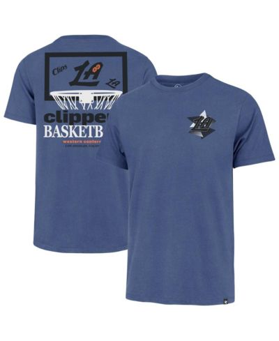 '47 Brand Men's Blue LA Clippers City Edition Backboard T-Shirt