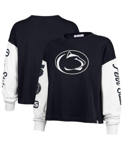 '47 Brand Women's Navy Penn State Nittany Lions Sydney Long Sleeve T-Shirt
