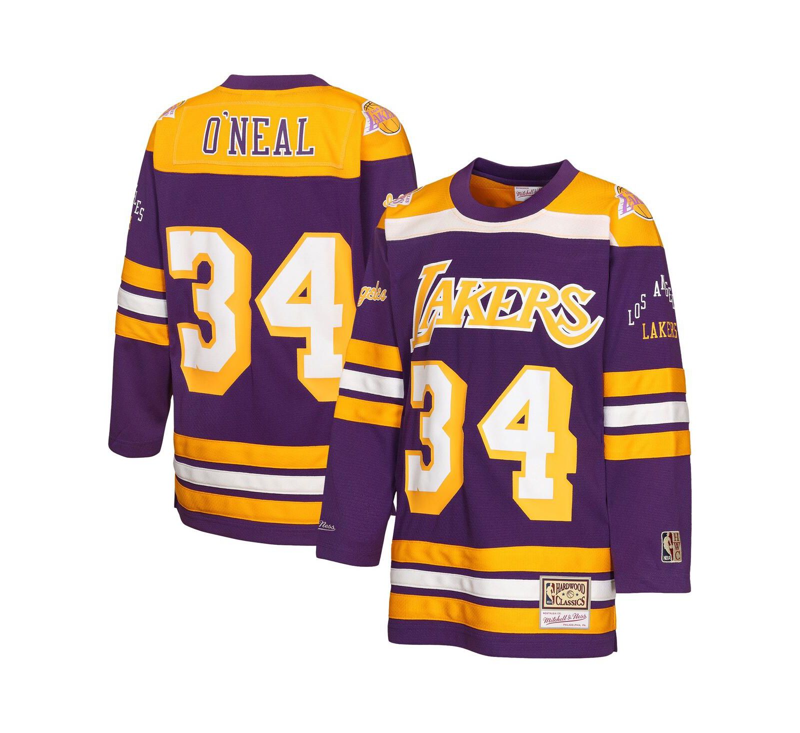 Детская хоккейная джерси Mitchell & Ness Shaquille O'Neal Los Angeles Lakers