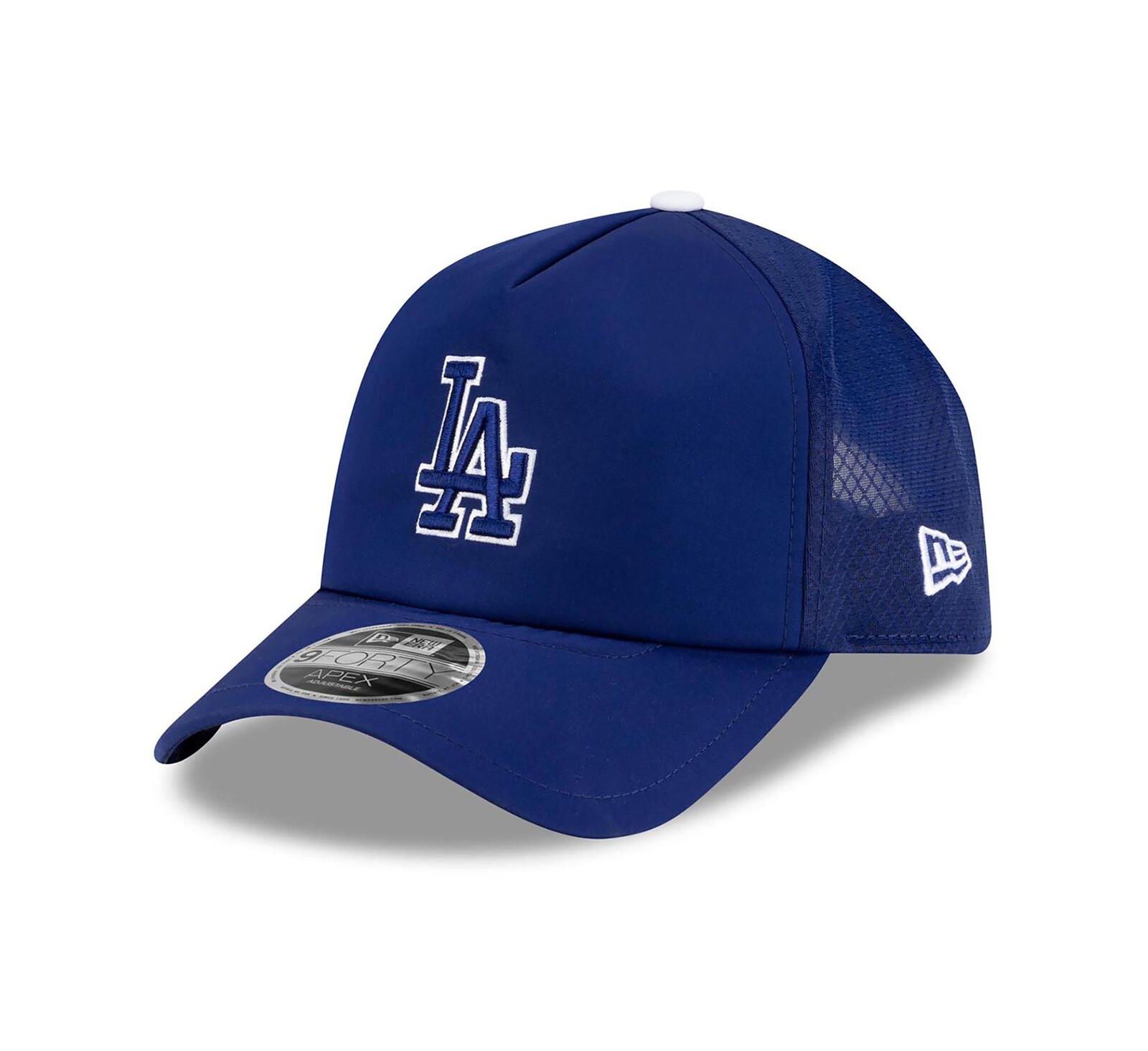 Мужская кепка New Era Royal Los Angeles Dodgers 2026 Batting Practice Apex 9FORTY Adjustable Trucker