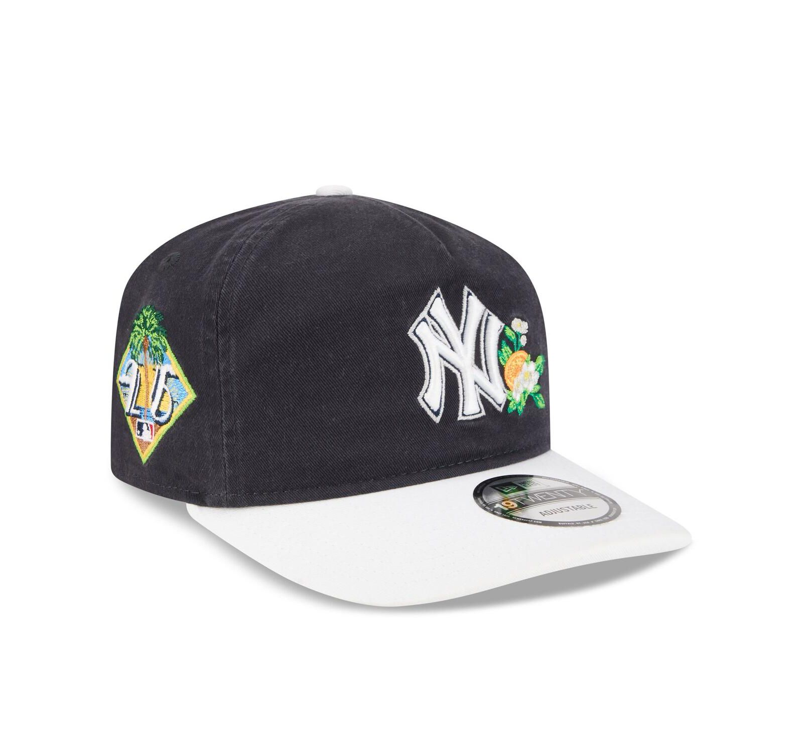 Детская регулируемая кепка New Era New York Yankees 2026 Spring Training 19TWENTY Navy/White