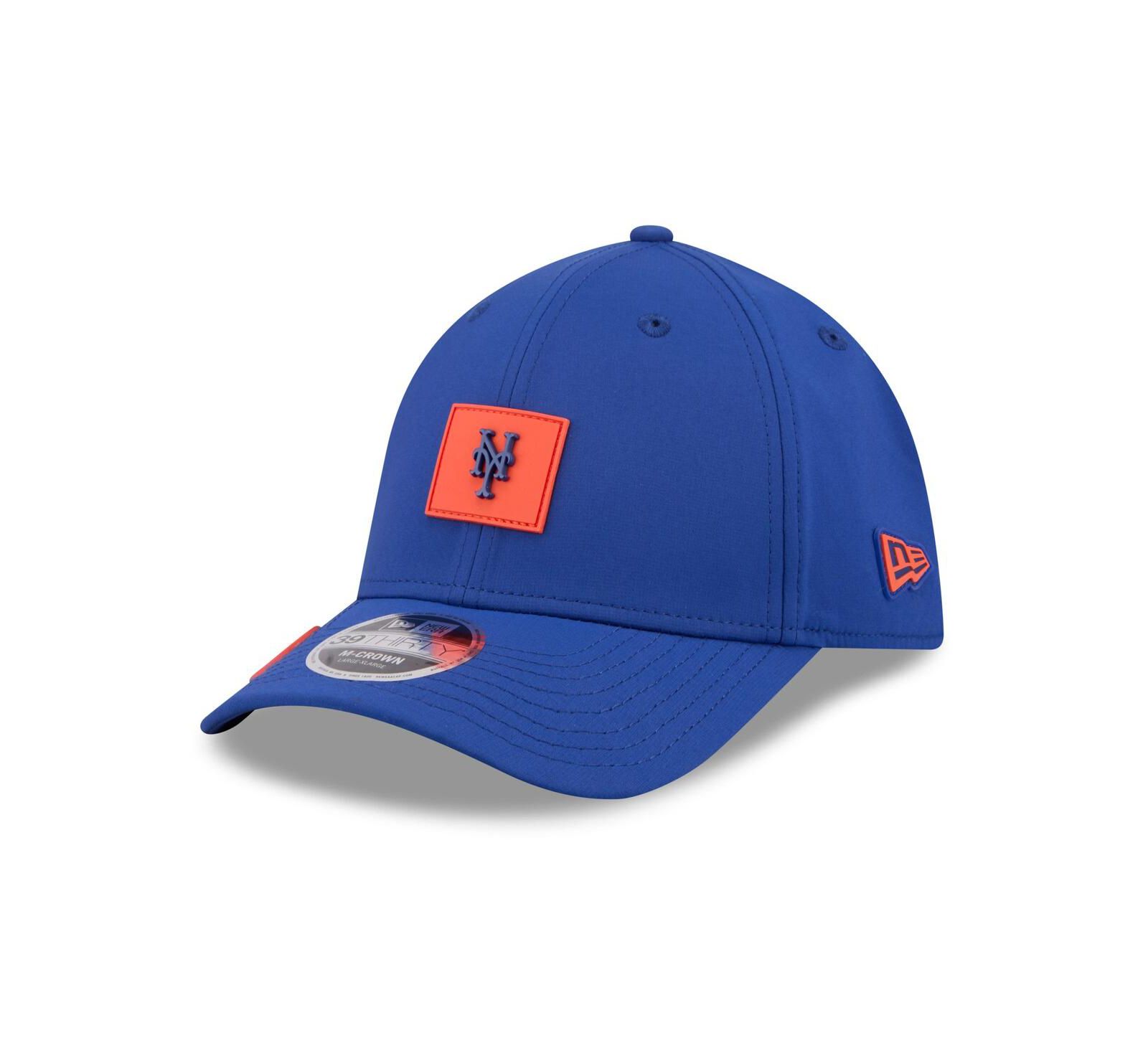 New Era Men's Royal New York Mets 2026 Clubhouse M-Crown 39THIRTY Flex Hat